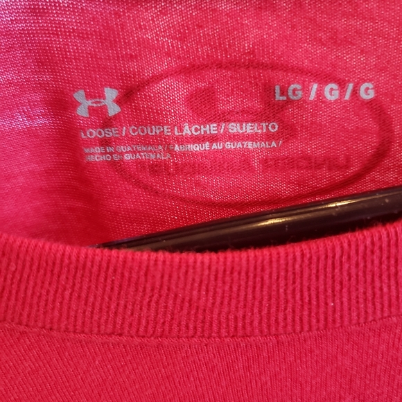 Wisconsin Badgers Under Armour Large Long sleeve shirt - Picture 4 of 4